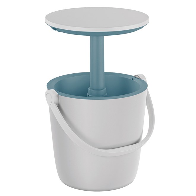 Keter Go Bar - Portable Drinks Cooler White/Blue