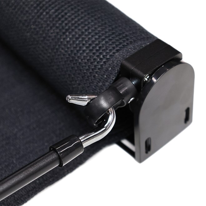 Coolaroo Outdoor Blind Crank Handle Graphite 1.8m x 2.1m