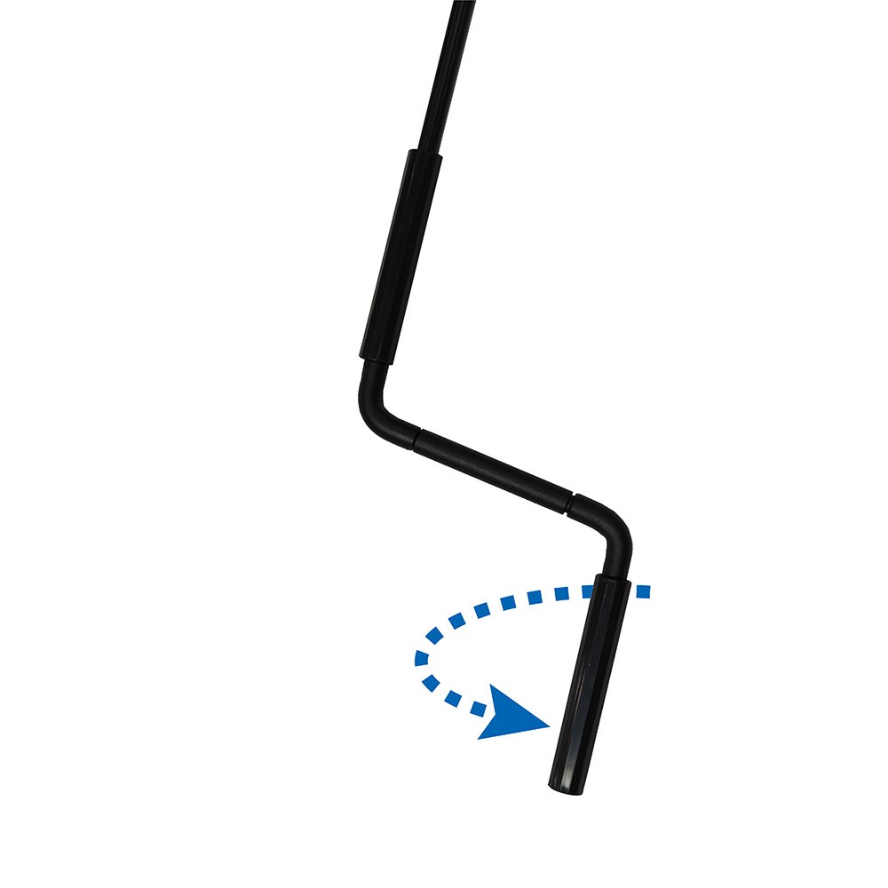 Coolaroo Outdoor Blind Crank Handle Graphite 2.1m x 2.4m