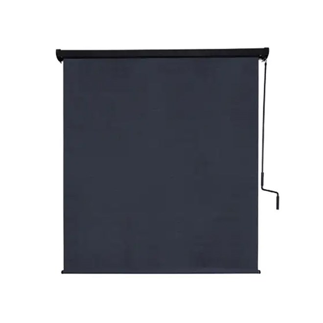 Coolaroo Patio Outdoor Blind Graphite 2.4m x 2.7m