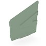 C-Square Gutter Stop End Left Hand Mist Green