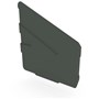 C-Square Gutter Stop End Right Hand Slate Grey