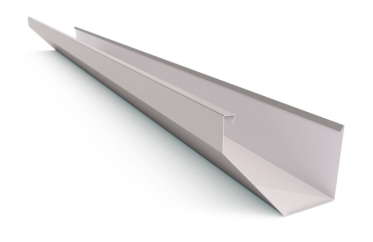 Edge Gutter 160mm Width Colour Birch