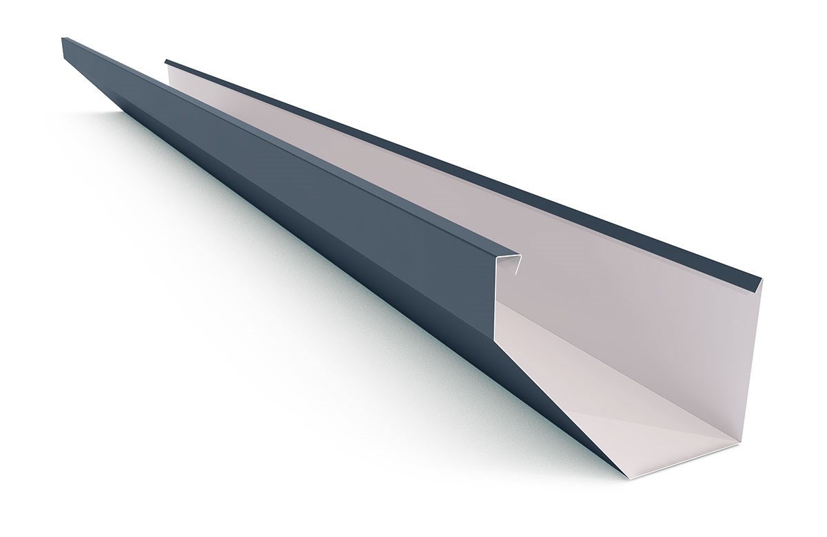 Edge Gutter 160mm Width Colour Dark Stone