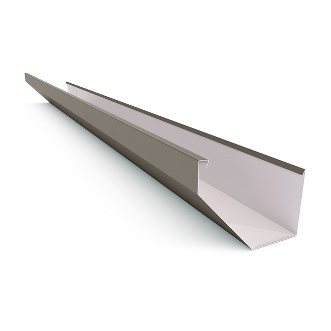Edge Gutter 160mm Width Colour Driftwood