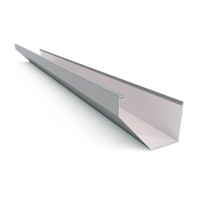 Edge Gutter 200mm Width Colour Armour Grey