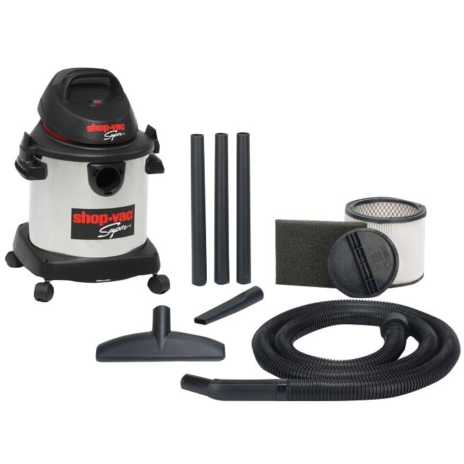 Shop Vac Super 20L Wet/Dry Stainless Steel Vac