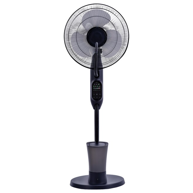 Heller 40cm Misting Pedestal Fan with Remote Control
