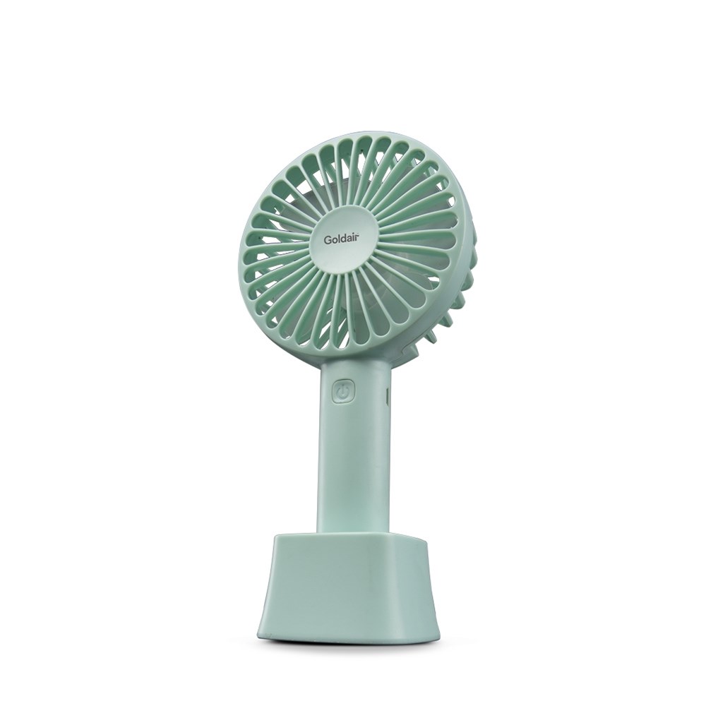 Goldair 10cm Handheld Fan - Teal