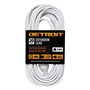 Detroit Extension Lead 20m Domestic 10A White