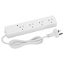 Arlec 4 Outlet Powerboard With Surge Protection White