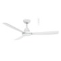 Zorro DC 1220mm DC Ceiling Fan With Remote Control Matt White