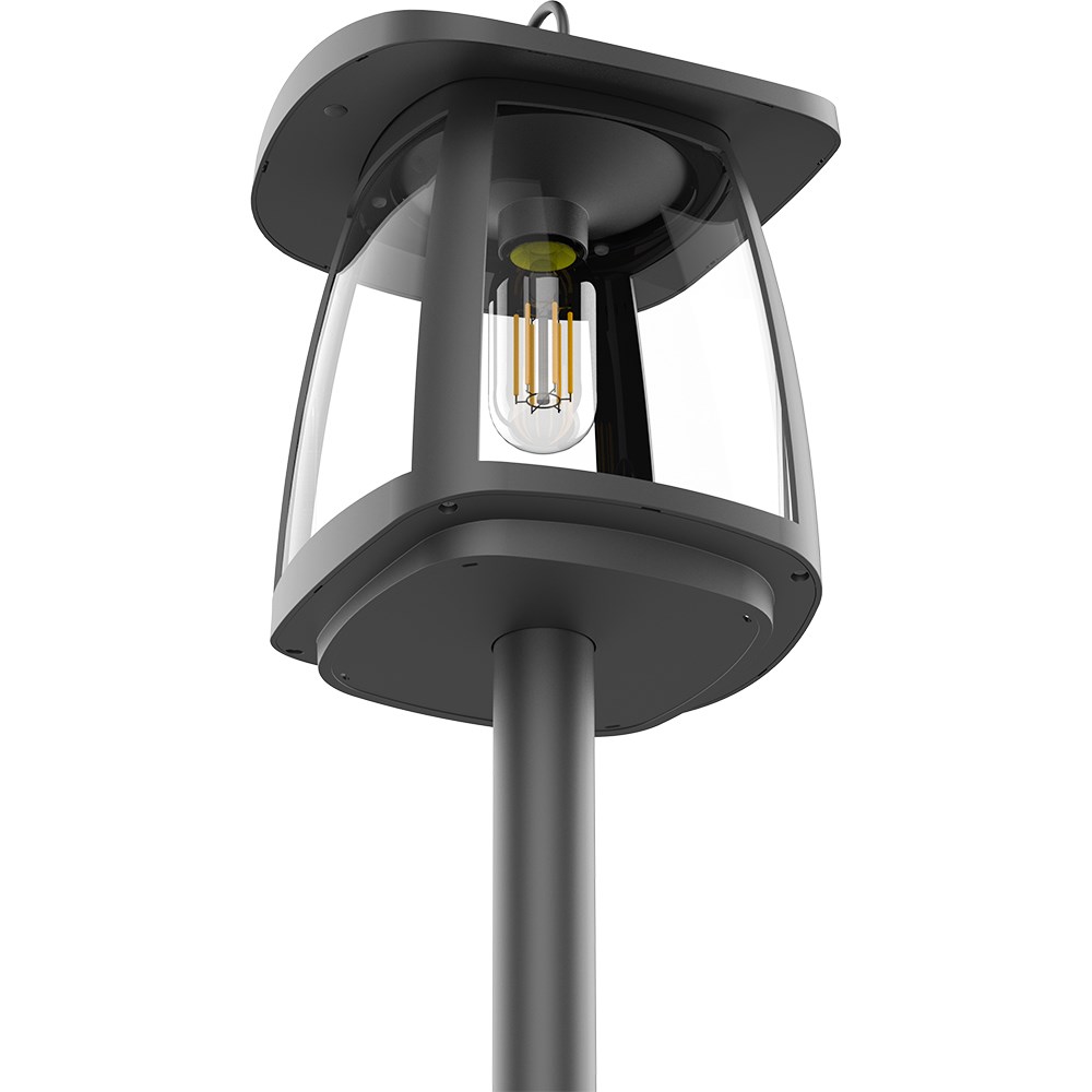 Lantern Solar Post Light