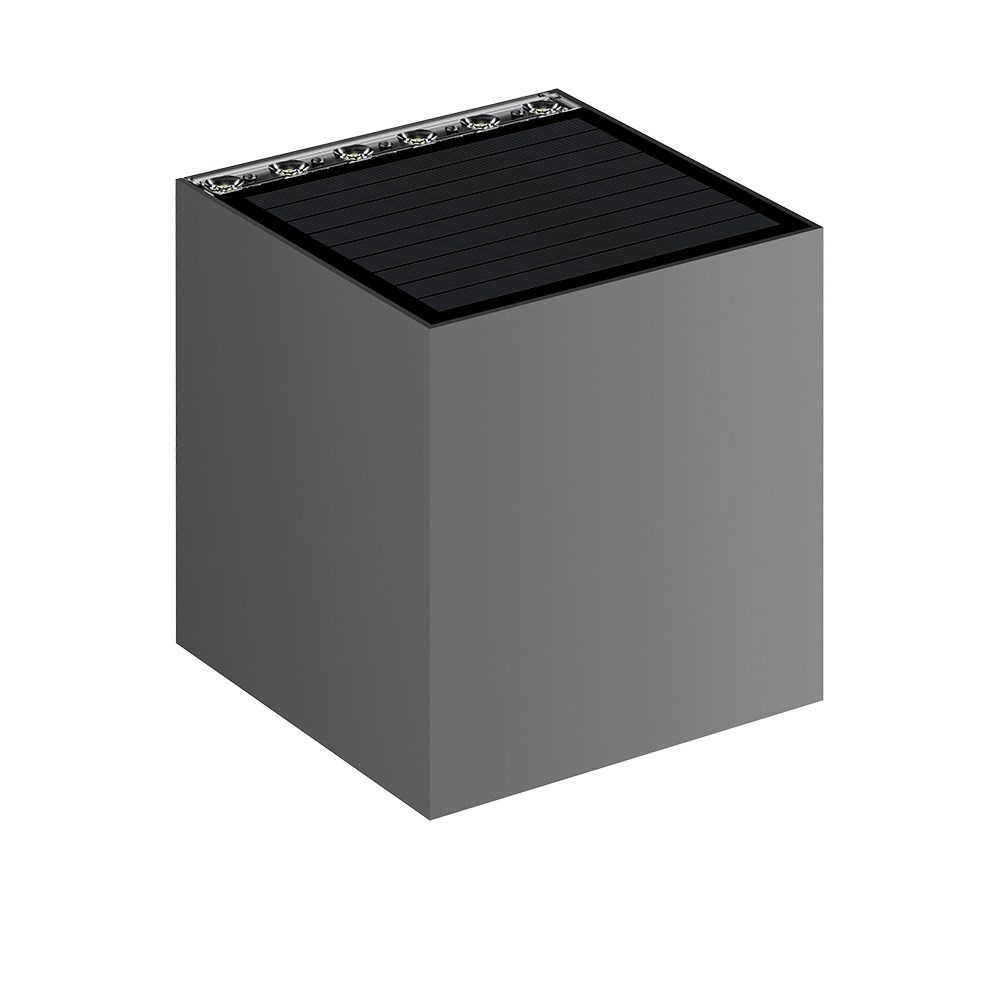 Cube Solar Wall Up/Down Light