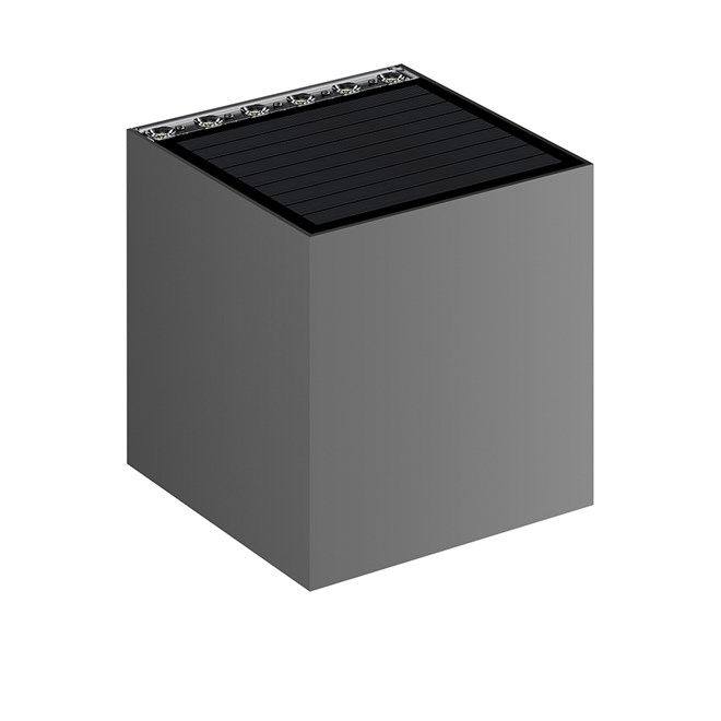 Cube Solar Wall Up/Down Light