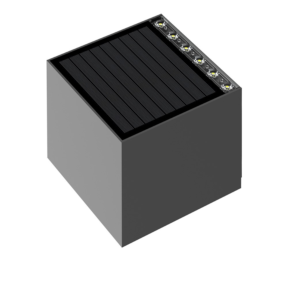 Cube Solar Wall Up/Down Light
