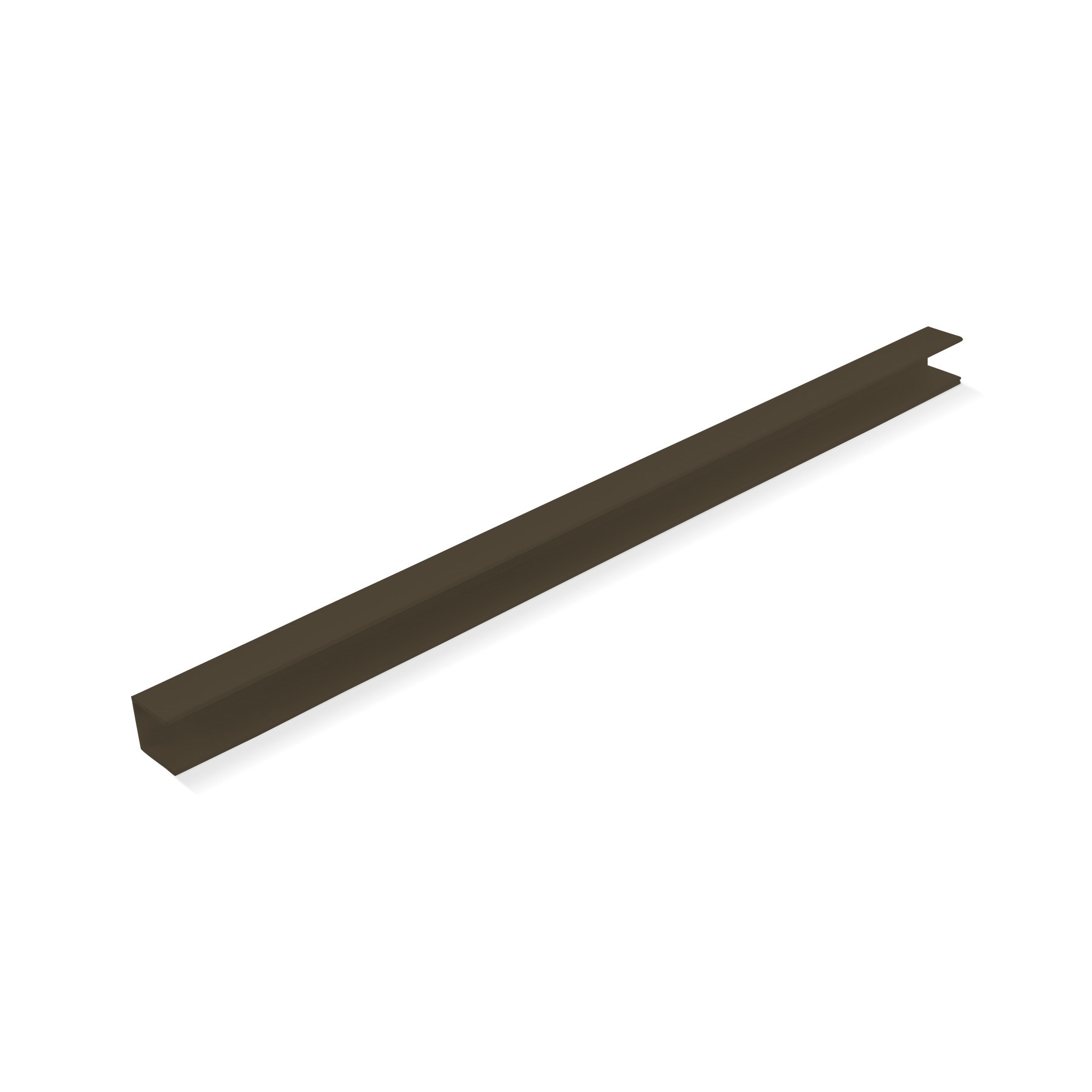 Ezi-Slat U-Channel 30x29mm Ironbark 2400mm