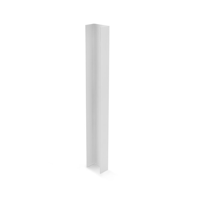 Ezi-Slat U-Channel Louvred 55x32mm White 5000mm