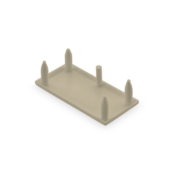 Ezi-Slat Frame Cap Louvred 51x30mm Merino