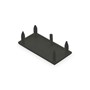 Ezi-Slat Frame Cap Louvred 51x30mm Slate Grey
