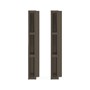 Ezi-Slat Frame Kit Suit 75mm Blades 9mm Spacing Banyan Brown 2400mm
