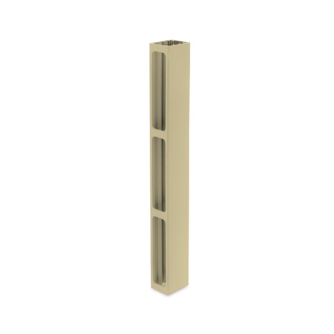 Ezi-Slat Frame Suit 75mm Blades 20mm Spacing Primrose 2400mm