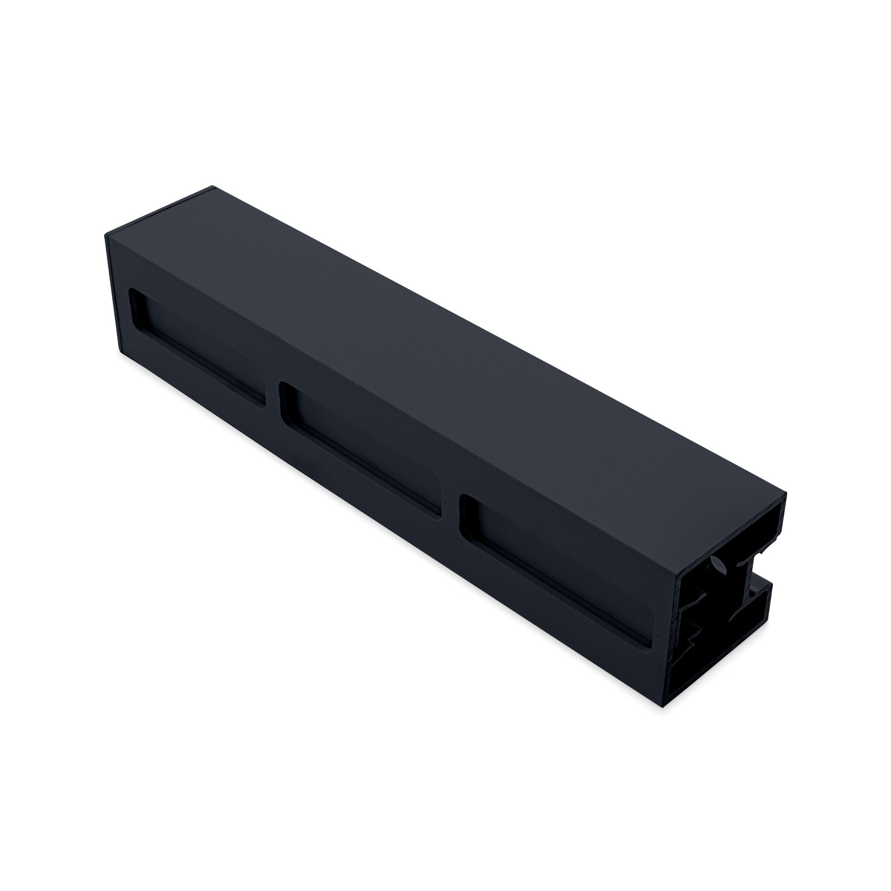 Ezi-Slat Gate Frame 51 9mm Spacing Dark Stone 1500mm