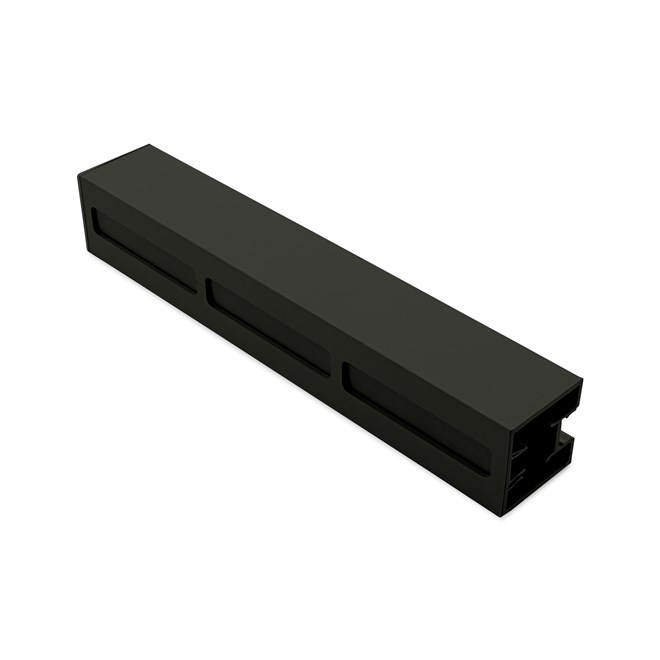 Ezi-Slat Gate Frame Suit 90mm Blades 20mm Spacing Slate Grey 1500mm