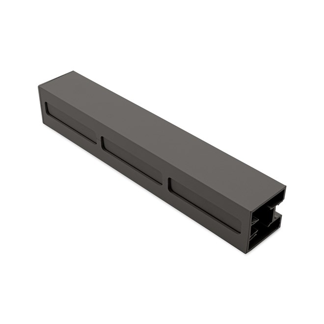 Ezi-Slat Gate Frame Suit 90mm Blades 20mm Spacing Cobblestone 1500mm