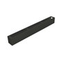 Ezi-Slat Mid Rail Suit 75mm Blades 9mm Spacing Slate Grey 2400mm L