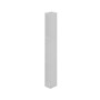 Ezi-Slat Mid Rail Suit 75mm Blades 9mm Spacing White 2400mm L