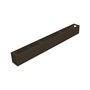 Ezi-Slat Mid Rail Suit 75mm Blades 20mm Spacing Ironbark 2400mm L