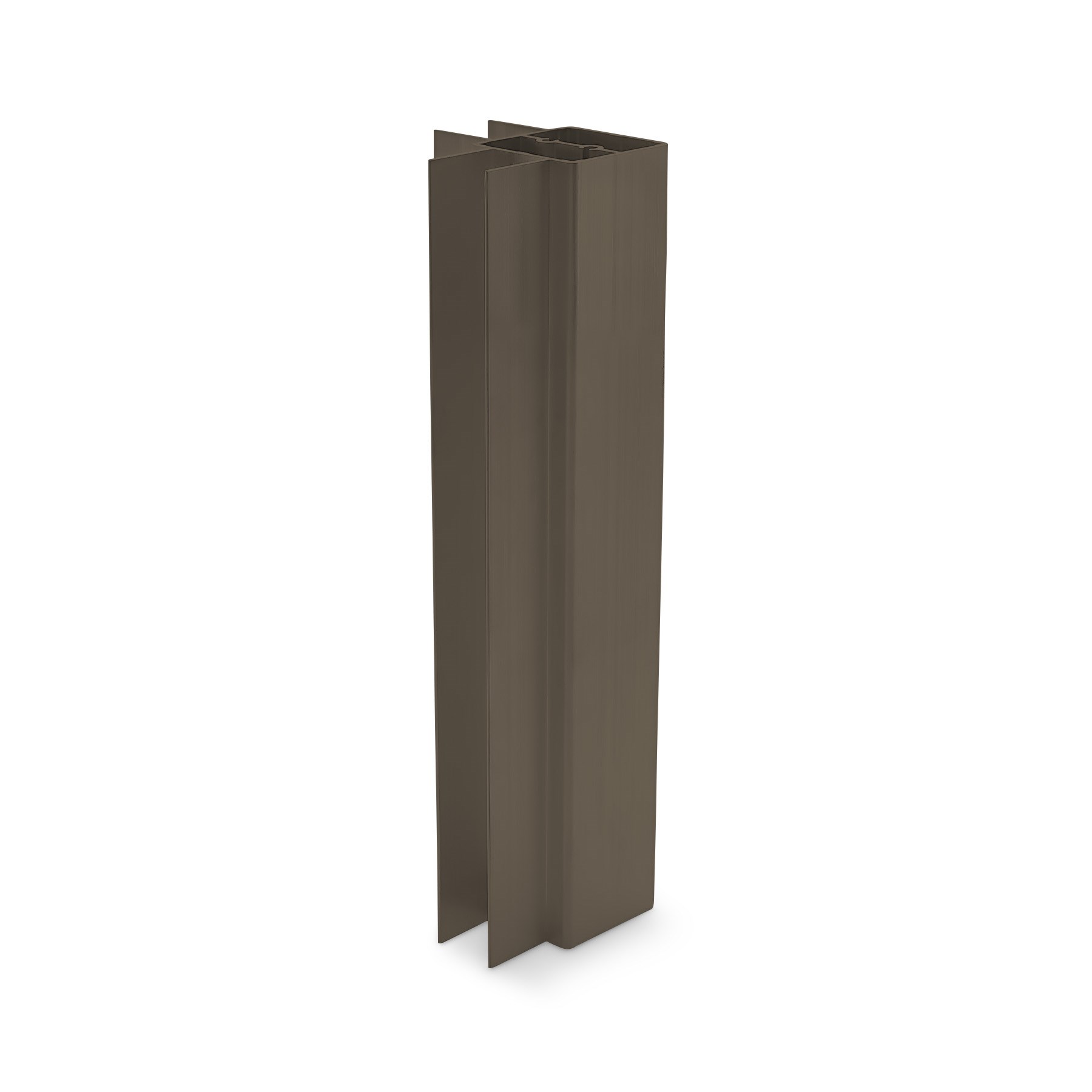 Ezi-Slat Post Corner 81x81mm Banyan Brown 2400mm L