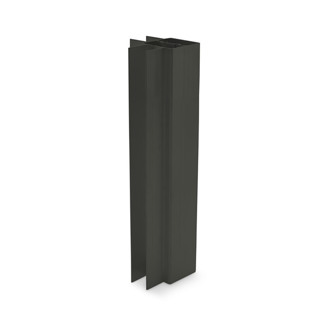 Ezi-Slat Post Corner 81x81mm Slate Grey 2400mm L