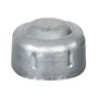 25mm Round Galvanised Steel Post Cap