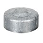 65mm Round Galvanised Steel Post Cap