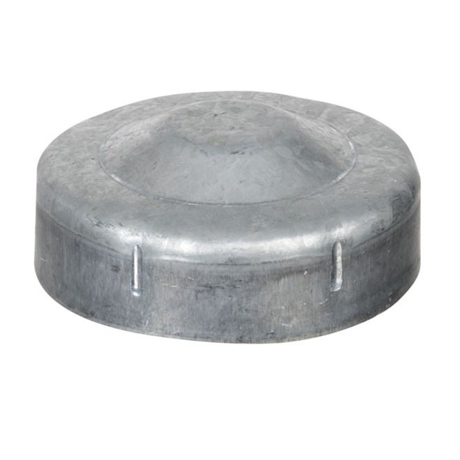 80mm Round Galvanised Steel Post Cap