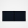 Good Neighbour® CGI Gate Premium .35 BMT Double 1.5m High Sheet: Dark Stone, Frame: Ebony