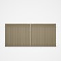 Good Neighbour® CGI Gate Premium .35 BMT Double 1.5m High Sheet: Merino, Frame: Merino