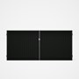 Good Neighbour® CGI Gate Premium .35 BMT Double 1.5m High Sheet: Slate Grey, Frame: Ebony