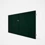 Good Neighbour® CGI Gate Premium .35 BMT Double 1.8m High Sheet: Caulfield Green, Frame: Caulfield G
