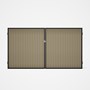 Good Neighbour® CGI Gate Premium .35 BMT Double 1.8m High Sheet: Merino, Frame: Ebony