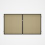 Good Neighbour® CGI Gate Premium .35 BMT Double 1.8m High Sheet: Primrose, Frame: Ebony
