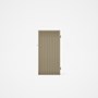 Good Neighbour® CGI Gate Premium .35 BMT Single 1.8m High Sheet: Merino, Frame: Merino