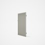 Good Neighbour® CGI Gate Premium .35 BMT Single 1.8m High Sheet: Off White, Frame: Off White