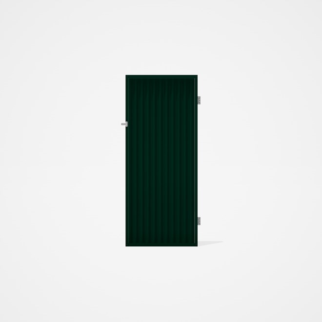 Good Neighbour® CGI Gate Premium .35 BMT Single 2.1m High Sheet: Caulfield Green, Frame: Caulfield G