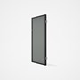 Good Neighbour® CGI Gate Premium .35 BMT Single 2.1m High Sheet: Gull Grey, Frame: Ebony