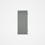 Good Neighbour® CGI Gate Premium .35 BMT Single 2.1m High Sheet: Gull Grey, Frame: Gull Grey