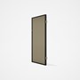 Good Neighbour® CGI Gate Premium .35 BMT Single 2.1m High Sheet: Merino, Frame: Ebony
