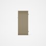 Good Neighbour® CGI Gate Premium .35 BMT Single 2.1m High Sheet: Merino, Frame: Merino